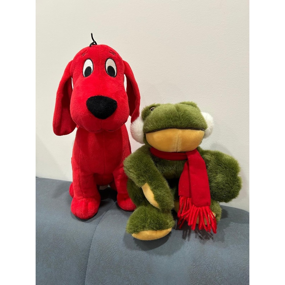 Vintage Plush Set - Michelle Frog